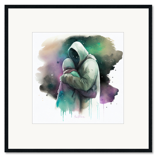 Plakat artystyczny premium w ramie Stranger