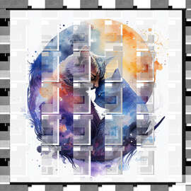 Gerahmter Kunstdruck Loving Cats