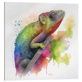 Gallery print Neon Chameleon