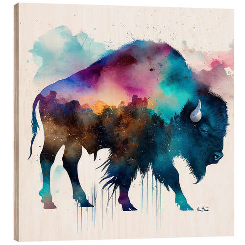 Tableau en bois Big Buffalo