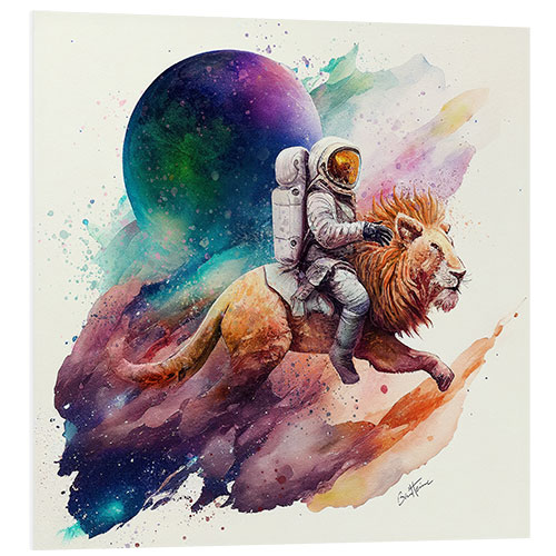 Foam board print Cosmic Ride