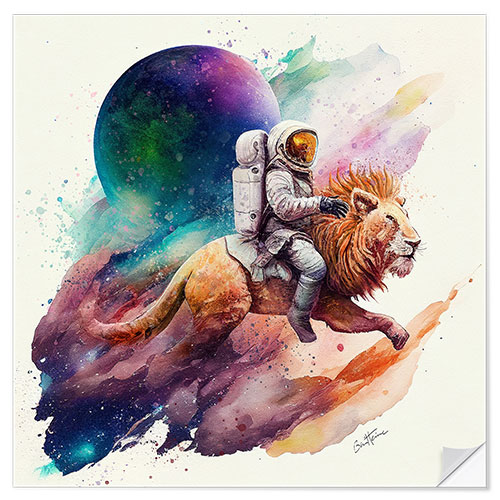 Wall sticker Cosmic Ride