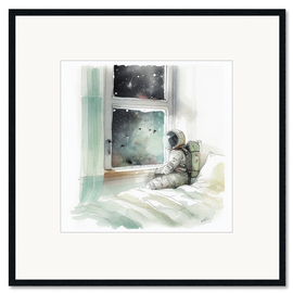 Impression artistique encadrée Awakening