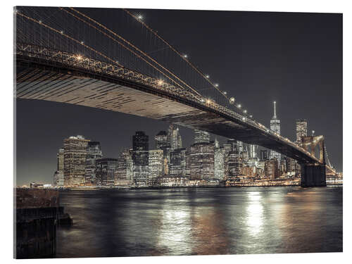 Acrylic print New York at Night