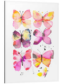 Cuadro de aluminio Magic Butterflies