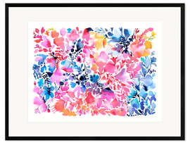 Framed art print Magic Flowers