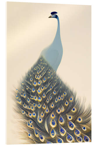 Cuadro de metacrilato Japanese Peacock II