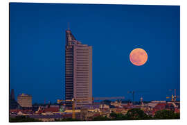 Magnettafel City-Hochhaus in Leipzig
