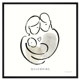 Gerahmter Kunstdruck Lines of Life IV