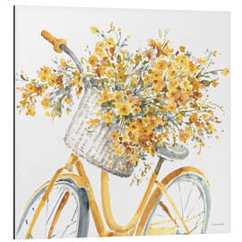 Magnettafel Happy Yellow Bike