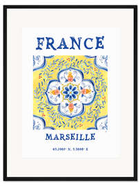 Gerahmter Kunstdruck Marseille, France