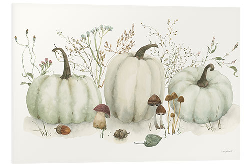 PVC print Pumpkins and Mushrooms