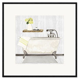 Impresión de arte enmarcada Farmhouse Bath