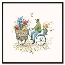 Gerahmter Kunstdruck Flowers For You