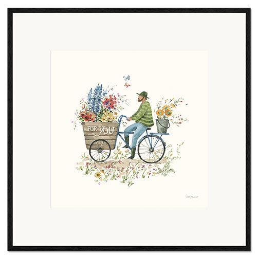Framed art print Flowers For You