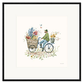 Framed art print Flowers For You