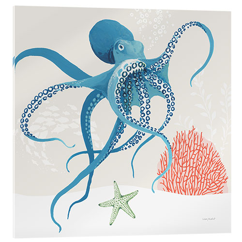 Acrylic print Oktopus - Free As The Ocean