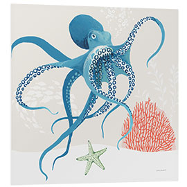 Foam board print Oktopus - Free As The Ocean