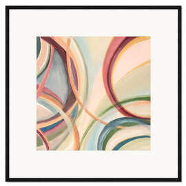 Stampa artistica con cornice Always on the Move I
