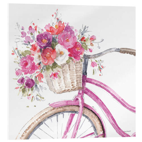 Akrylglastavla Spring Cycling