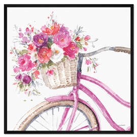 Gerahmter Kunstdruck Frühlingsfahrt