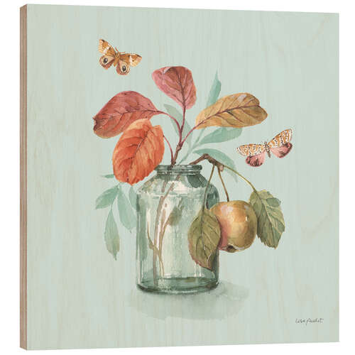 Holzbild Herbst in der Natur I