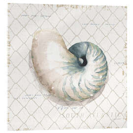 Akrylbilde Seashell in the Fishing Net - Lisa Audit