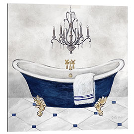 Galleriprint Navy Blue Bath