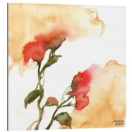 Magnettafel Yellow and Red II