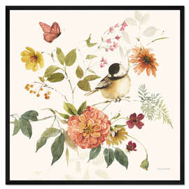 Gerahmter Kunstdruck Frühlingsthema I