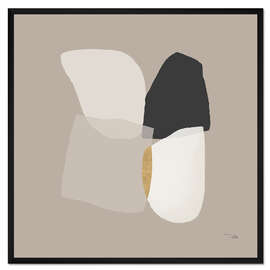 Gerahmter Kunstdruck Partitions III