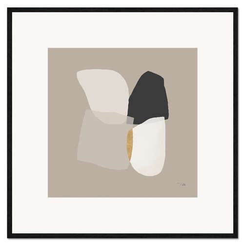 Framed art print Partitions III