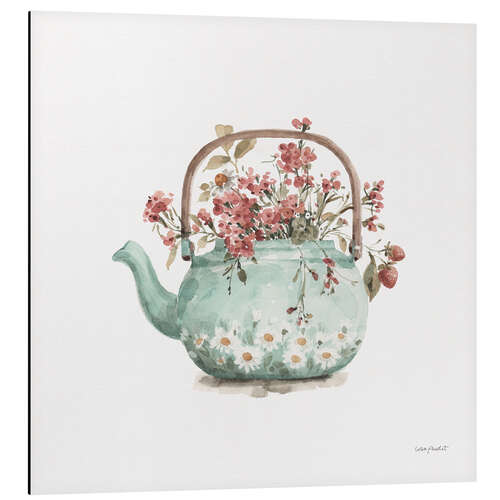 Cuadro de aluminio Teapot With Herbs