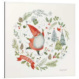 Magnettafel Weihnachtszwerg I