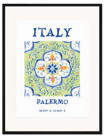 Gerahmter Kunstdruck Palermo, Italy