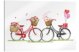 Gallery print Bicycles in Love