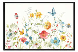 Gerahmter Kunstdruck Frühlingsthema II