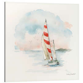 Magnettafel Schifffahrt am Sonnenaufgang