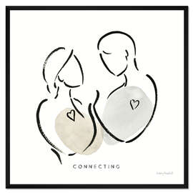 Gerahmter Kunstdruck Lines of Life I