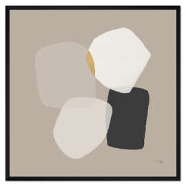 Gerahmter Kunstdruck Partitions II