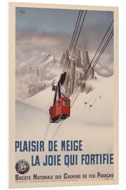 PVC print Plaisir De Neige – La Joie Qui Fortifie, 1938