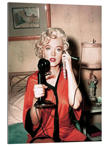 Galleritryck Marilyn Monroe on the Phone