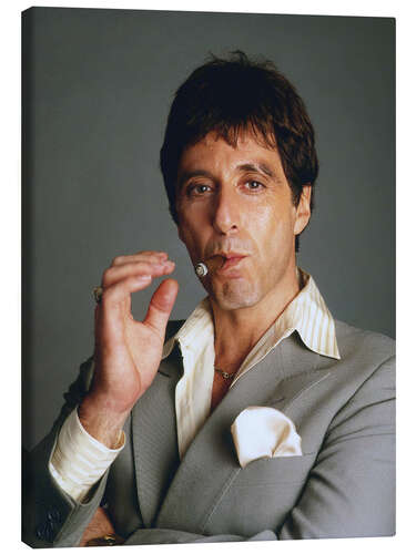Canvas print Al Pacino in Scarface, 1983