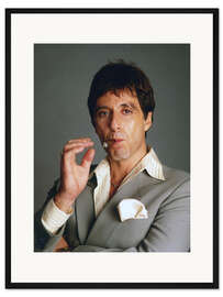 Gerahmter Kunstdruck Al Pacino in Scarface, 1983