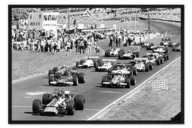 Gerahmter Kunstdruck Formula 5000, 1971
