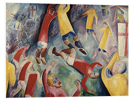 Foam board print Football Players, 1916