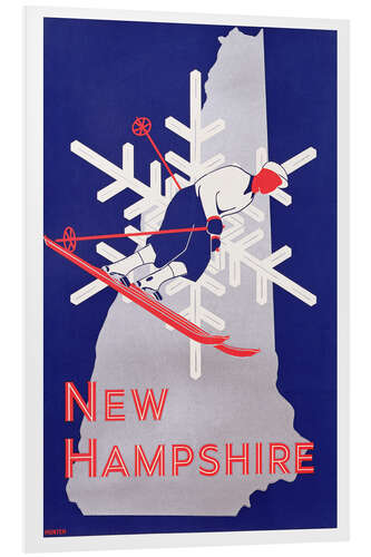 Tableau en PVC New Hampshire, 1938