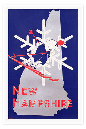 Poster New Hampshire, 1938