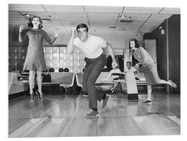 Foam board print Bowling Fun