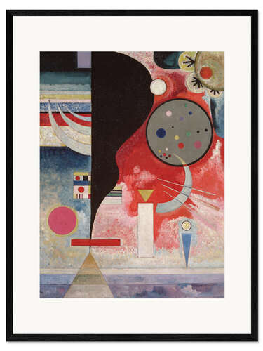 Impresión de arte enmarcada Rift, 1926
